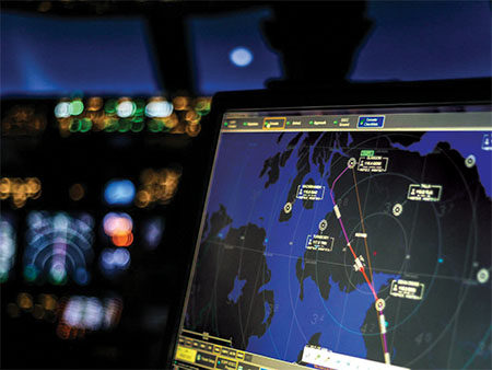 Image of a radar screen