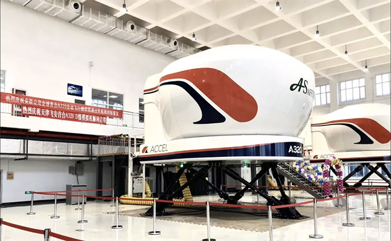 Accel Airbus A320 full-flight simulator